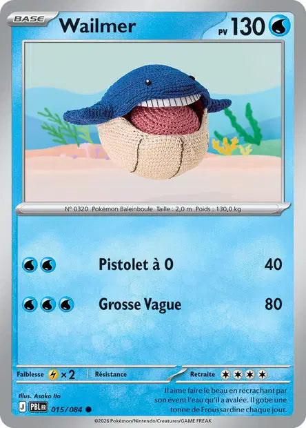 Pokémon - ME05 Nuit Noire - Wailmer (PBL 015/084) - DracauGames