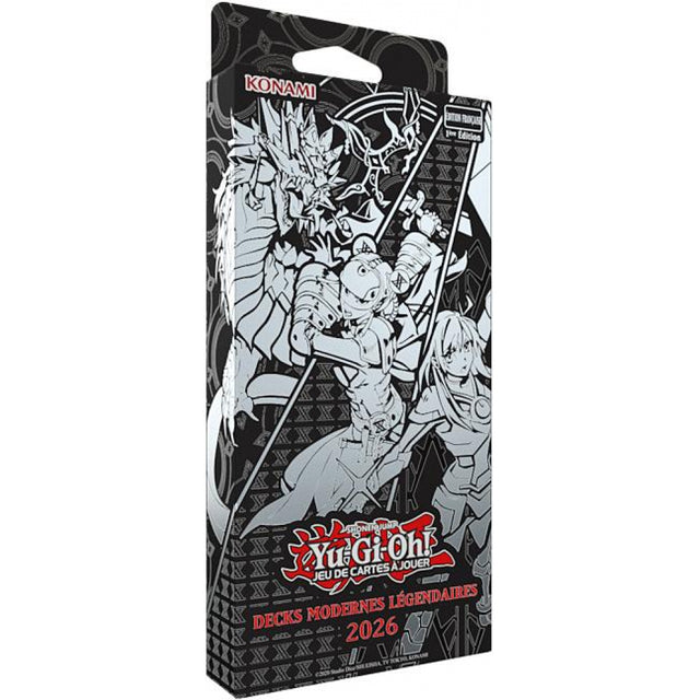 Yu-Gi-Oh! Coffret Decks Modernes Légendaires 2026 : Assaut de l'Air, Sabre X et Mitsurugi - DracauGames