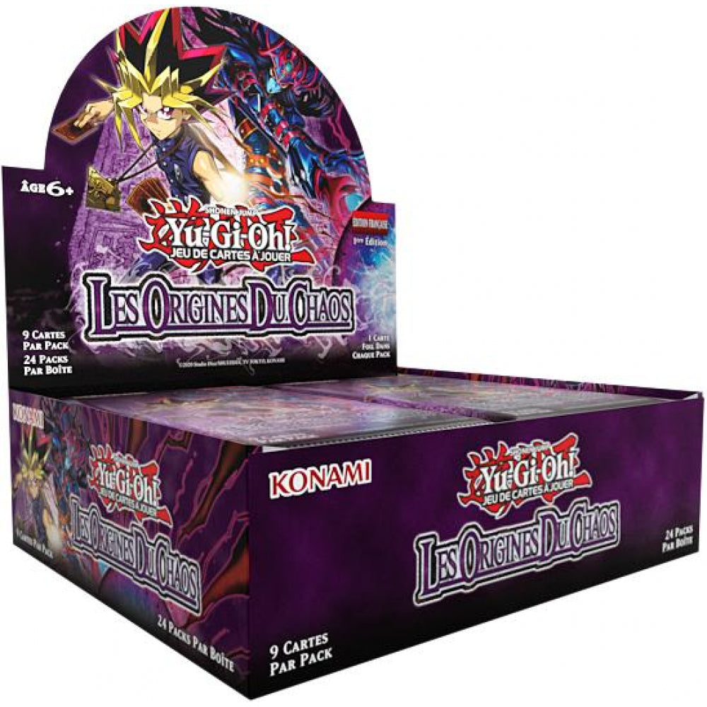 [PRÉCOMMANDE 02/07/2026] Yu-Gi-Oh! Display de 24 boosters : Les Origines du Chaos