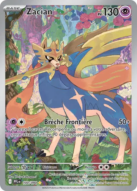 Zacian (PFL 100/094) - ME02 Flammes Fantasmagoriques - Carte Pokémon