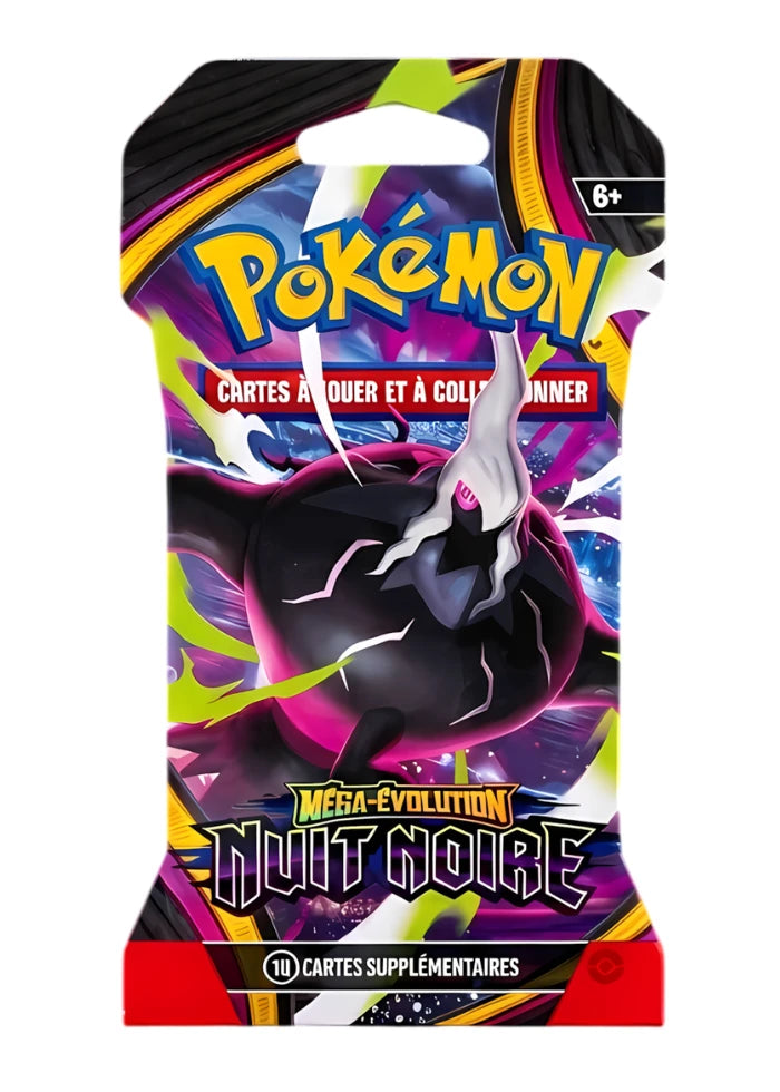 [PRÉCOMMANDE 17/07/2026] Pokémon - Booster Blister ME05 - Méga-Évolution : Nuit Noire