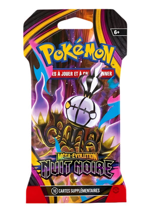 [PRÉCOMMANDE 17/07/2026] Pokémon - Booster Blister ME05 - Méga-Évolution : Nuit Noire