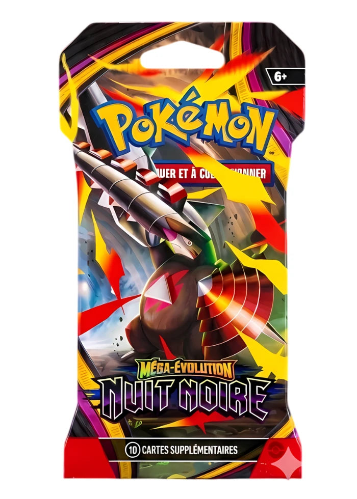 [PRÉCOMMANDE 17/07/2026] Pokémon - Booster Blister ME05 - Méga-Évolution : Nuit Noire