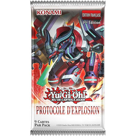 Yu-Gi-Oh! Booster de 9 cartes : Protocole d’Explosion - DracauGames