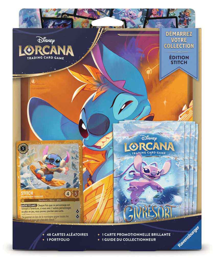 Disney Lorcana TCG - Coffret Démarrez Votre Collection : Édition Stitch - DracauGames