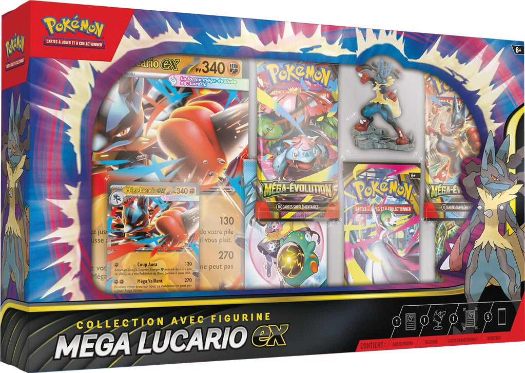 Pokémon - Coffret Premium Figurine Mega Lucario EX (Novembre 2025)