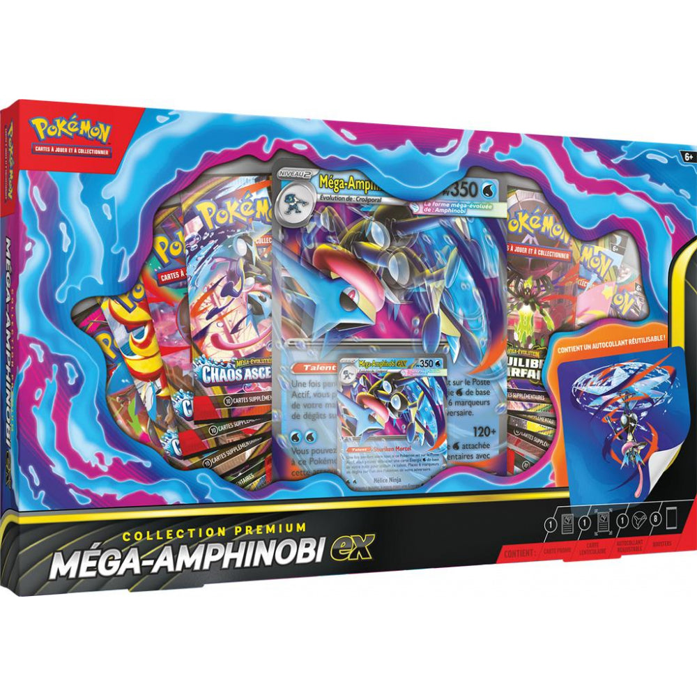 [PRÉCOMMANDE 03/07/2026] Pokémon - Coffret Collection Premium : Méga-Amphinobi ex (Juillet 2026)