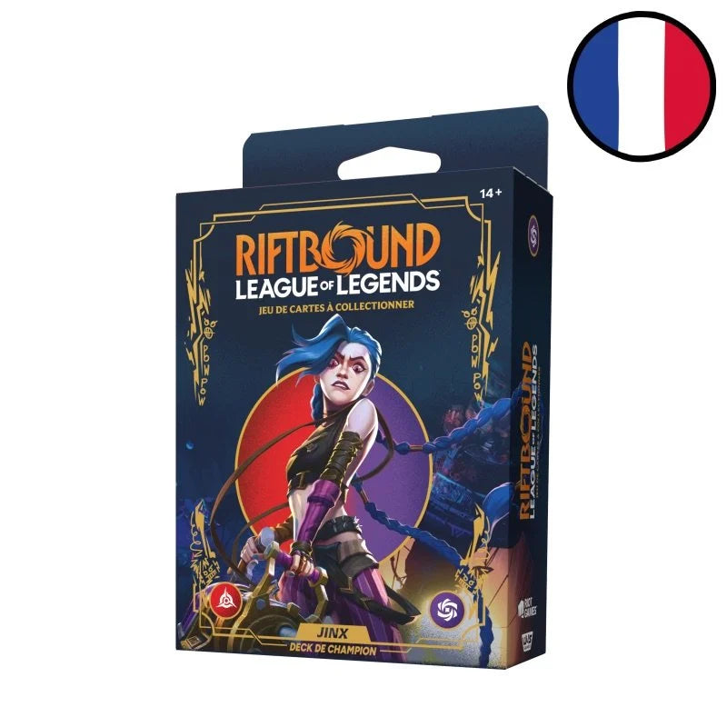 Riftbound TCG : League Of Legends - Champion Deck Set 1 Origines : Jinx