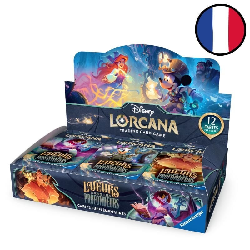 Disney Lorcana - Display 24 Boosters - Chapitre 10 : Lueurs dans les Profondeurs