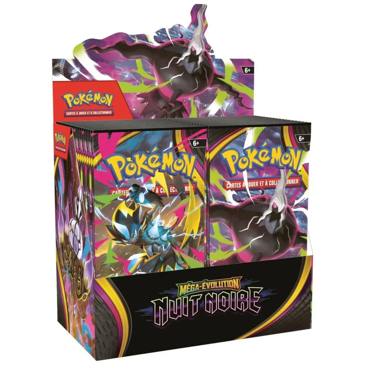 [PRÉCOMMANDE 17/07/2026] Pokémon - Display de 36 Boosters ME05 - Méga-Évolution : Nuit Noire