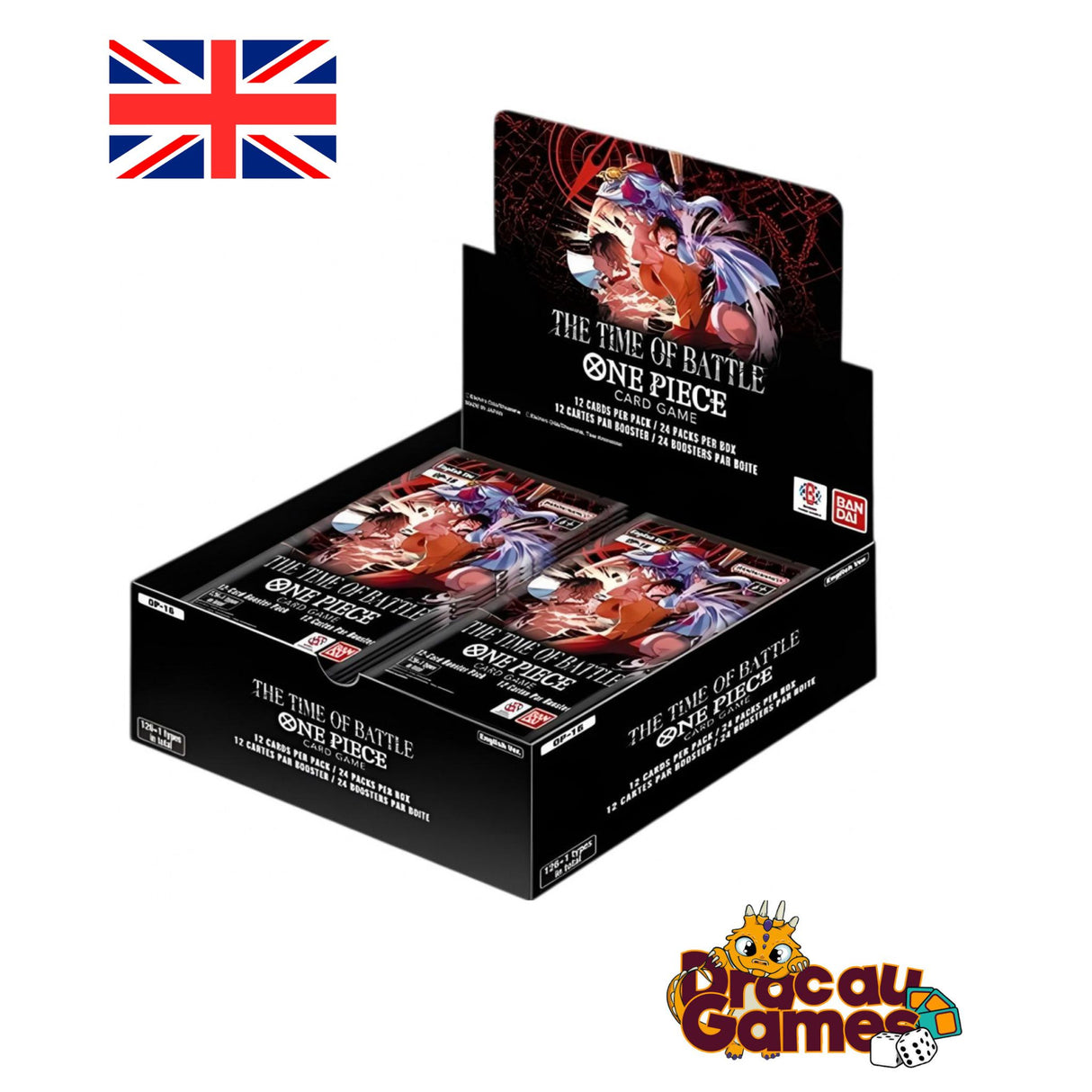 One Piece - Display 24 Boosters OP16 : The Time Of Battle [VERSION ANGLAISE]