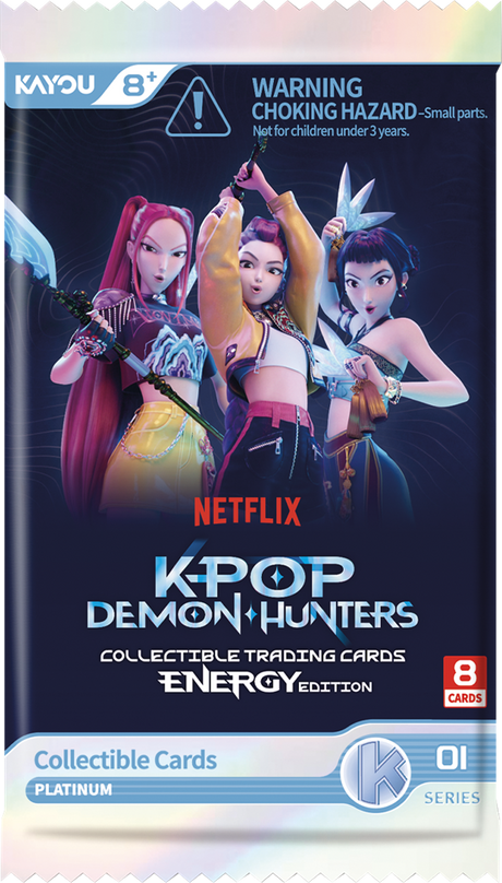 [KAYOU] K-POP Demon Hunters CCG - Booster de 8 cartes : Energy Edition 01 - DracauGames