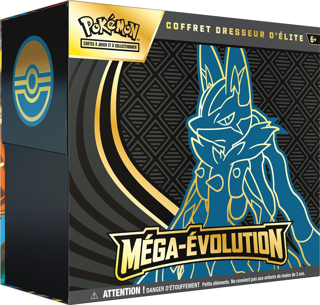 Coffret Dresseur d'Élite ETB ME01 - Méga-Évolution : Lucario - Pokémon