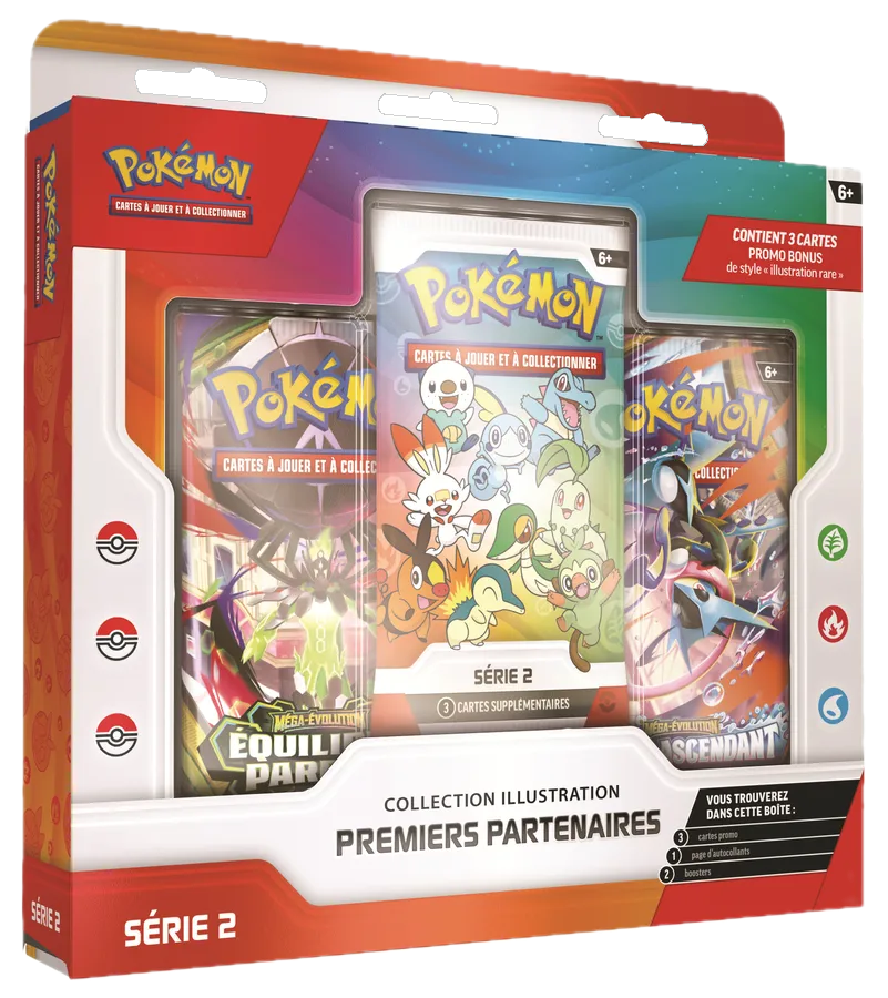 [PRÉCOMMANDE 19/06/2026] Pokémon - Coffret Collection Illustration : Premiers Partenaires - Série 2