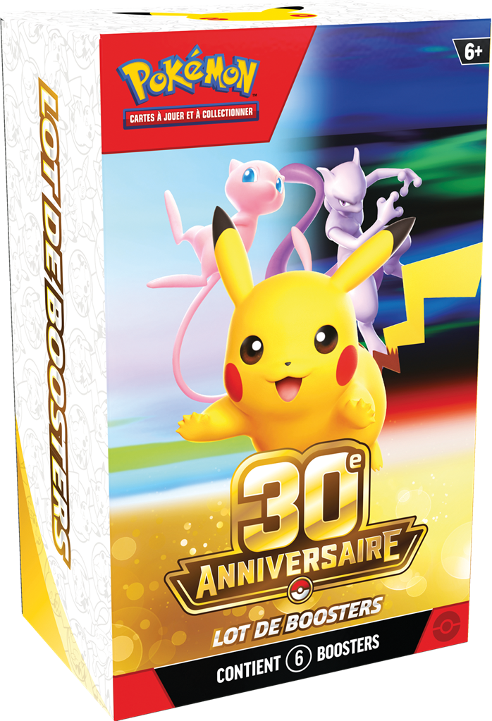 Pokémon - Bundle / Lot de 6 boosters ME05.5 : 30e Anniversaire