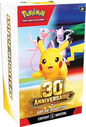 Pokémon - Bundle / Lot de 6 boosters ME05.5 : 30e Anniversaire
