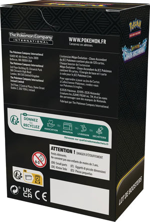 [Précommande 22/05/2026] Pokémon - Bundle de 6 Boosters ME04 : Chaos Ascendant - DracauGames