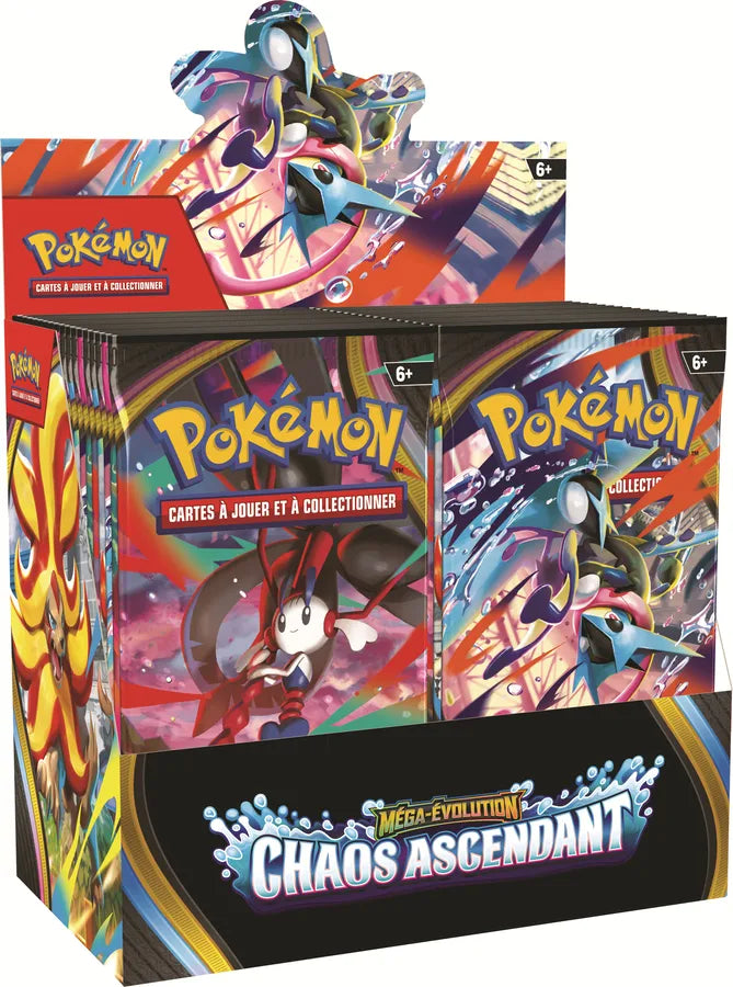 [Précommande 22/05/2026] Pokémon - Display de 36 Boosters ME04 - Méga-Évolution : Chaos Ascendant - DracauGames