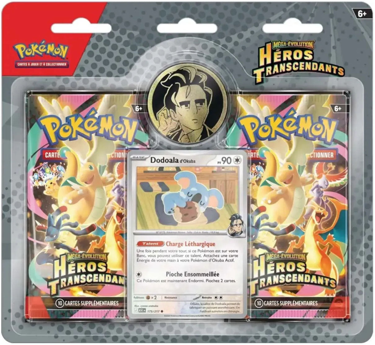 [PRÉCO 30/01/2026] Pokémon - Duopack ME02.5 : Héros Transcendants - Dodoala d'Okuba