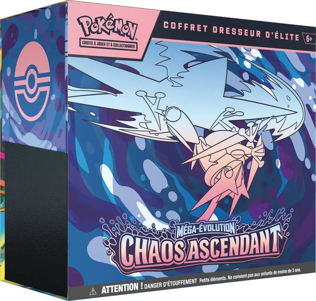 [Précommande 22/05/2026] Pokémon - ETB Coffret Dresseur d'Élite ME04 Chaos Ascendant : Méga-Amphinobi Ex - DracauGames