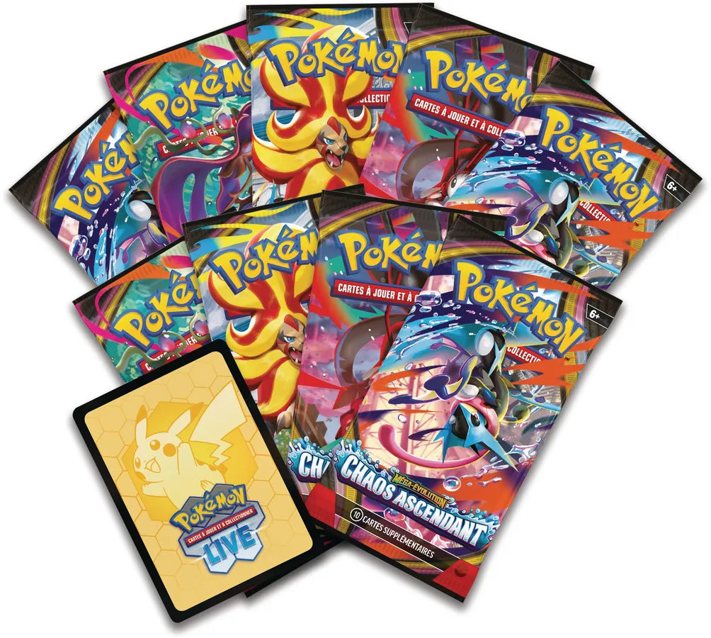 [Précommande 22/05/2026] Pokémon - ETB Coffret Dresseur d'Élite ME04 Chaos Ascendant : Méga-Amphinobi Ex - DracauGames