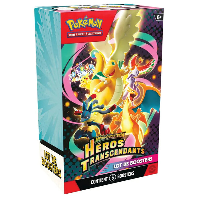 [24/04/2026] Pokémon - Bundle de 6 Boosters ME02.5 Héros Transcendants - DracauGames