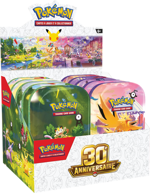 Pokémon - Display de 10 Mini Tin ME05.5 : 30e Anniversaire
