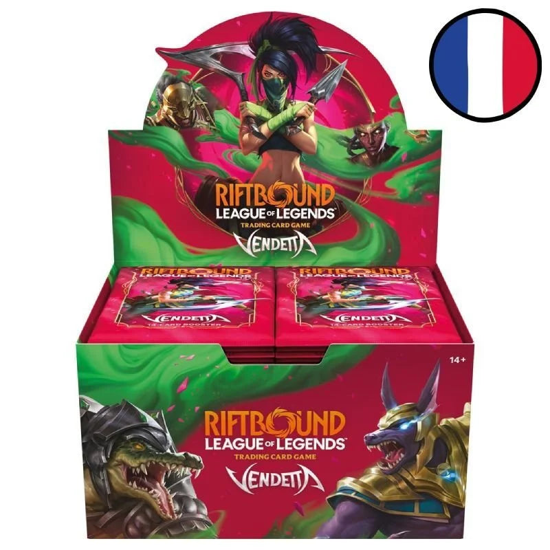 Riftbound TCG | League Of Legends - Display de 24 boosters Set 4 : Vendetta - FR