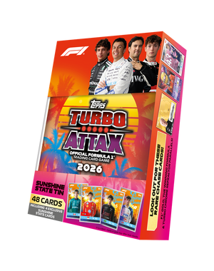 Topps - Mega Tin F1 Turbo Attax 2026-27 - Sunshine State