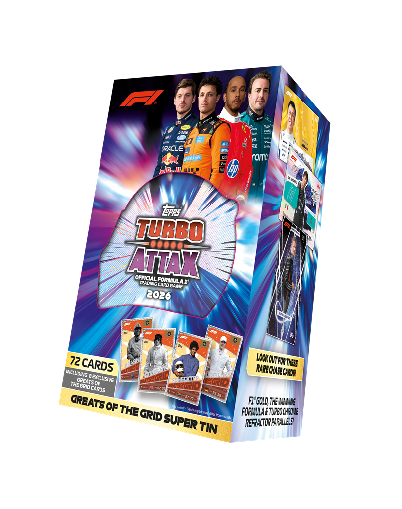 Topps - Super Tin F1 Turbo Attax 2026-27 - Greats of the Grid