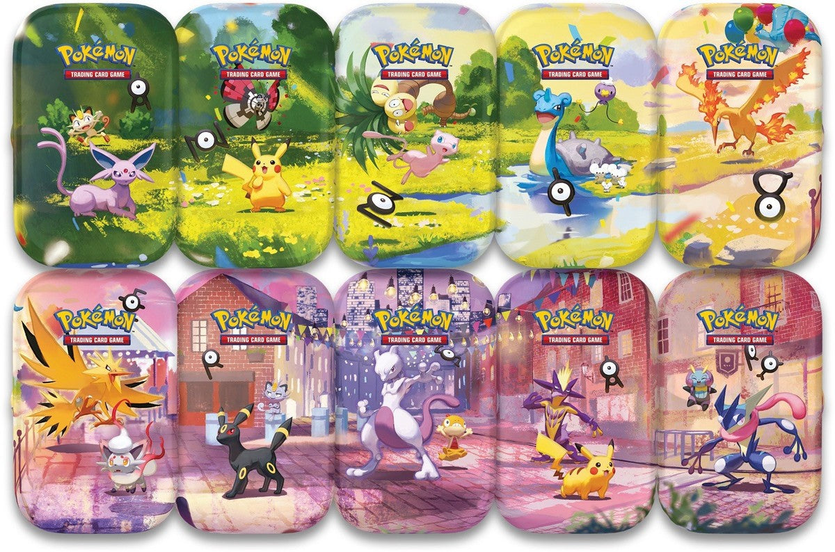 Pokémon - Display de 10 Mini Tin ME05.5 : 30e Anniversaire